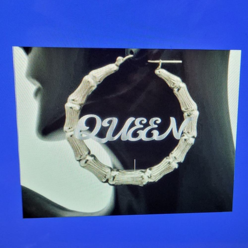 Queen earrings